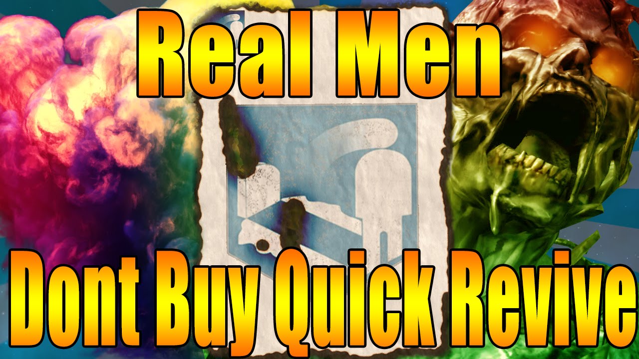 Why I Dont Like Quick Revive - Call of Duty Zombies