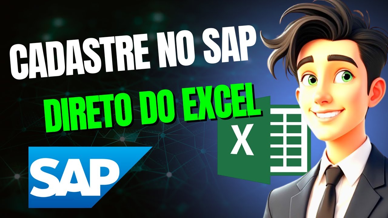 Como cadastrar material no SAP pelo Excel (VBA + SAP MM01) | Aula 02 | Aprenda a integrar SAP Excel