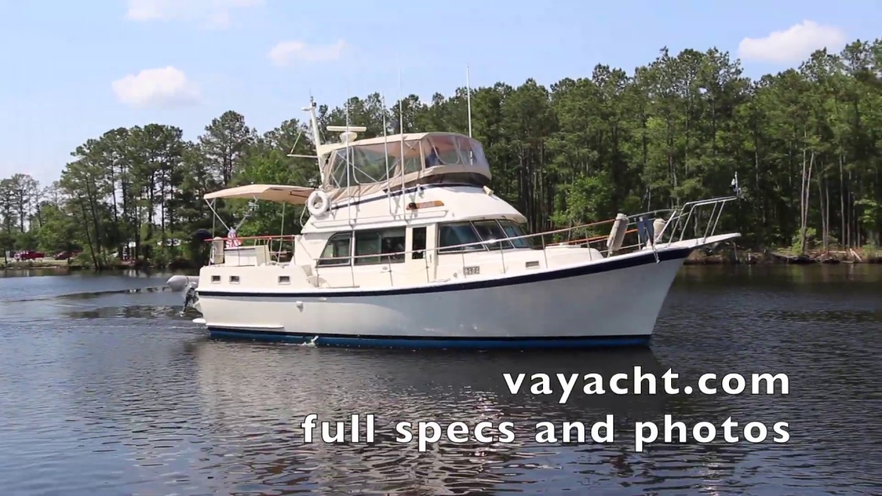 1983 Hatteras 42 LRC SELAH SOLD! by Bob Starr