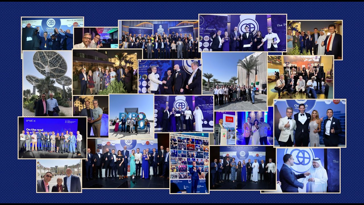 CleanTech Business Club & World CleanTech Awards Leaders United DNAs in Dubai, UAE in March 2022 !