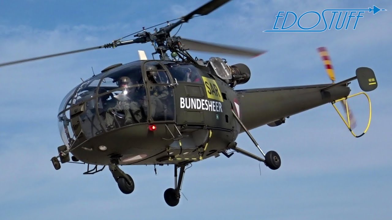 Aerospatiale SA-316B Alouette III Pair Takeoff - Split Airport LDSP/SPU