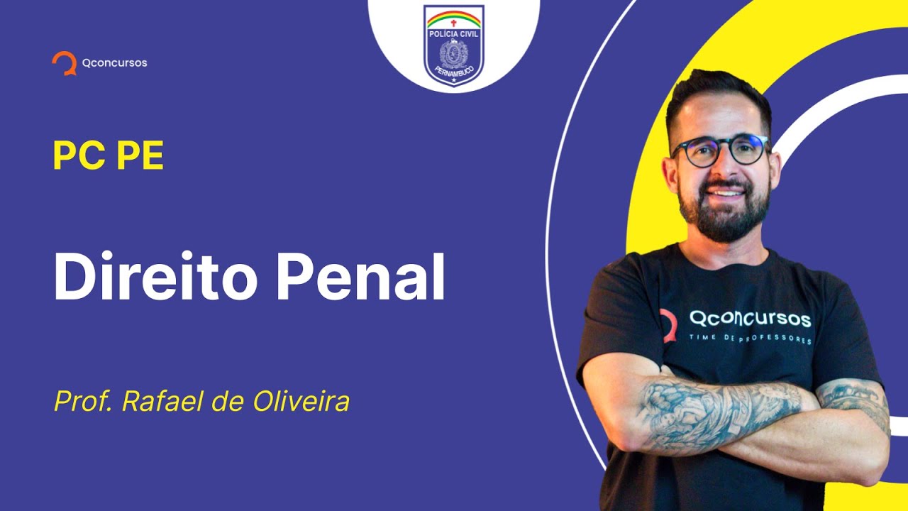 Concurso PC PE - Aula de Direito Penal: Penal em exercícios