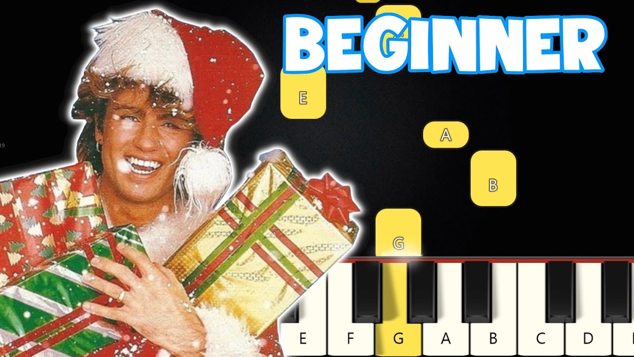 Last Christmas - Wham! | Beginner Piano Tutorial | Easy Piano