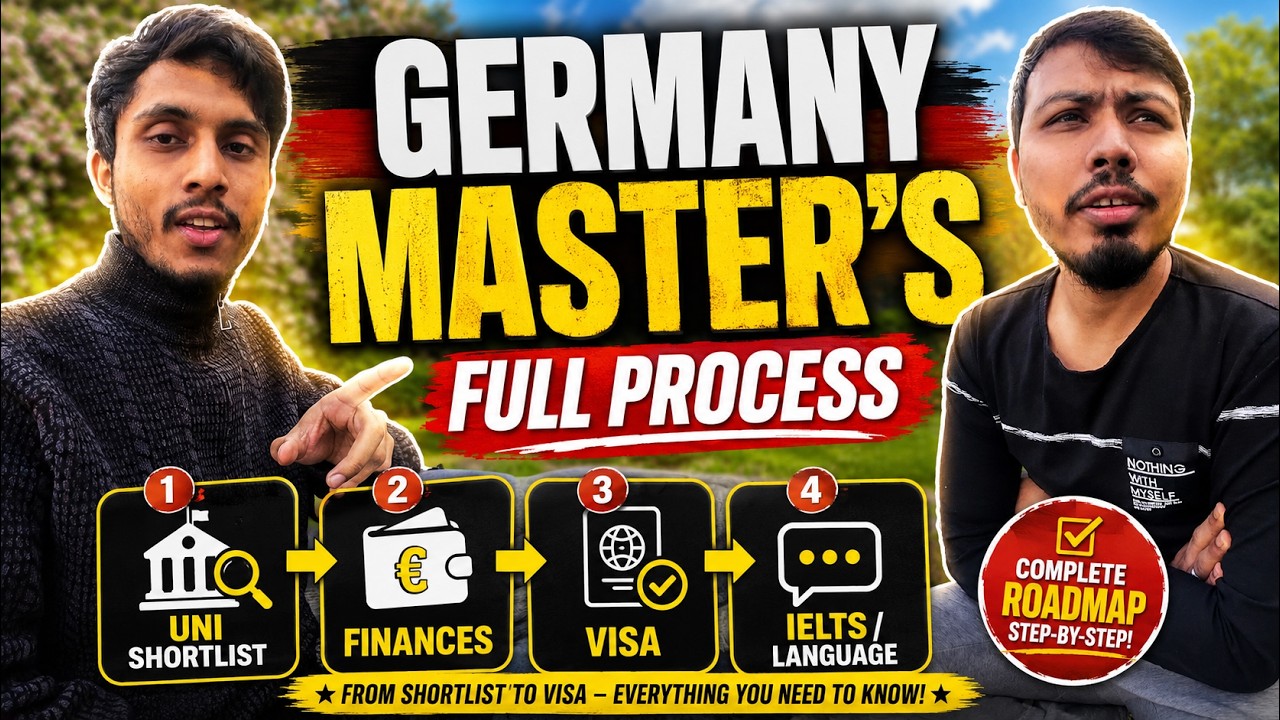 Germany Master&rsquo;s Application Process 🇩🇪 | Nepali Student Guide
