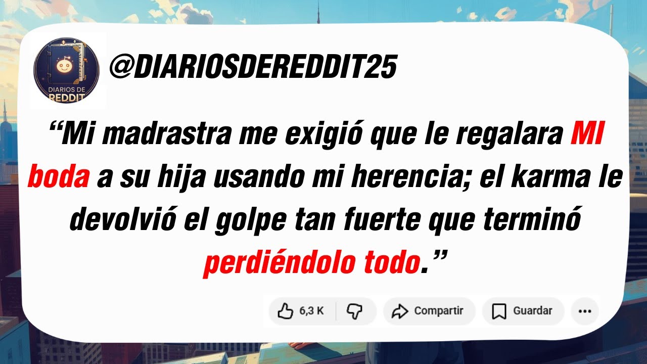 Mi madrastra me exigió que le regalara MI boda a su hija usando mi herencia; el karma le devolvió...