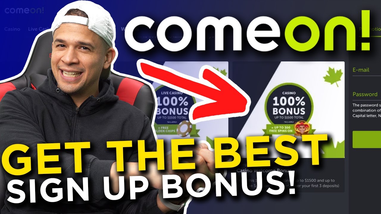 ComeOn Casino Sign-Up Bonus Explained & How To Get The Best Bonus 💰