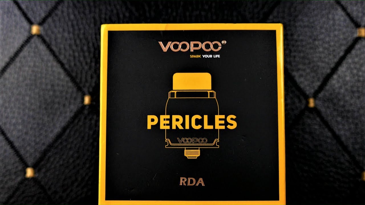 VOOPOO PERICLES RDA- IS THE FLAVOR POO? ///DRIP KINGZTV