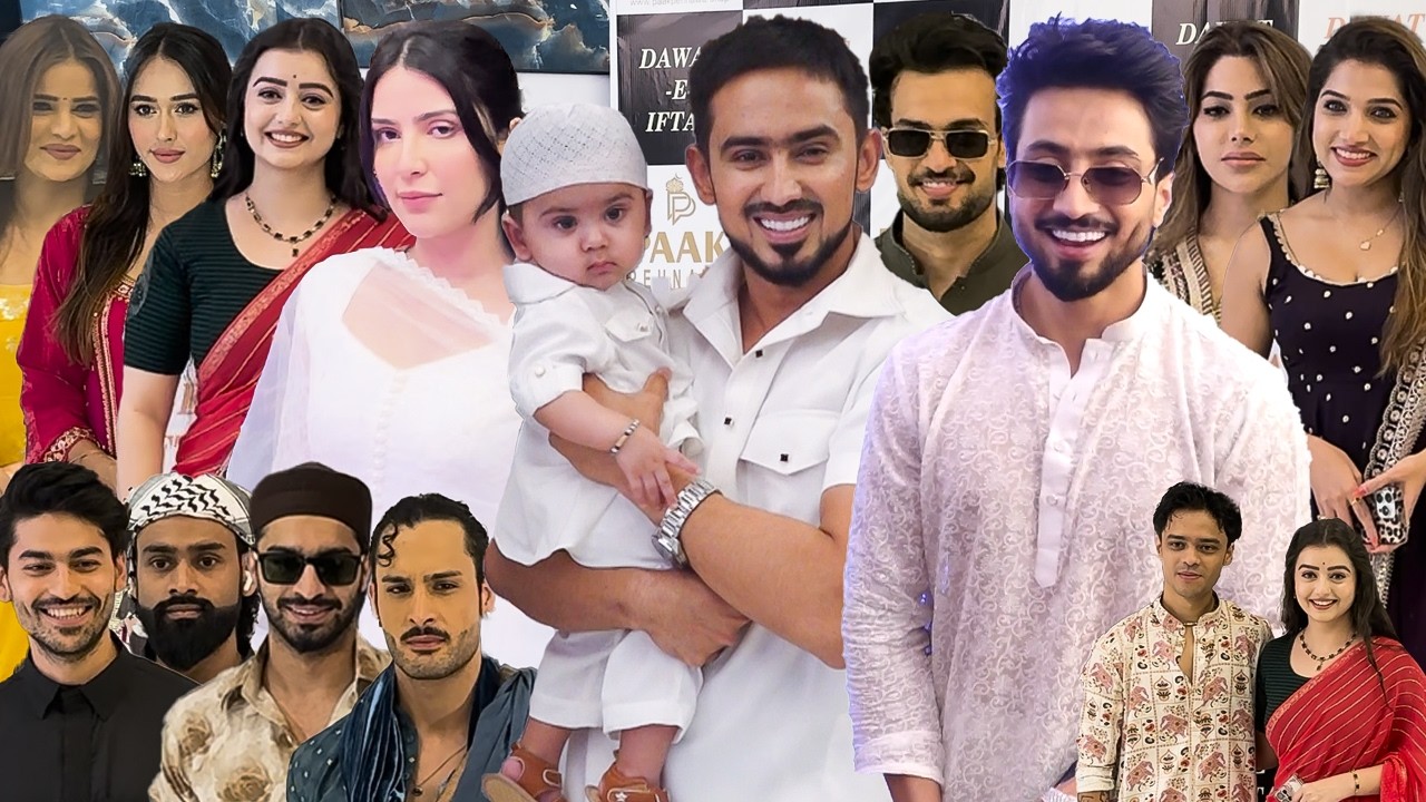 The 50 Contestants Arrive At Adnan Shaikh's Iftar Party | Chahat Pandey,Nikki Tamboli, Vanshaj Singh