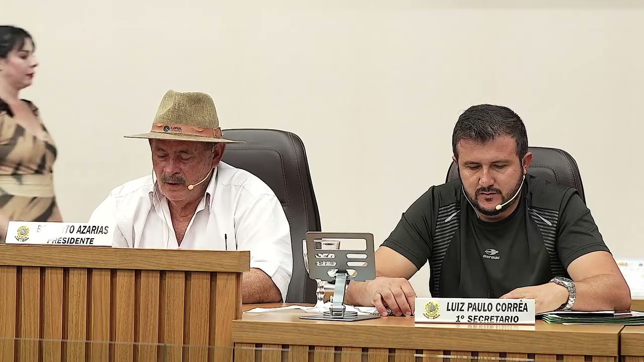 5° Sessão Ordinária da Câmara de Vereadores de Joaquim Távora PR