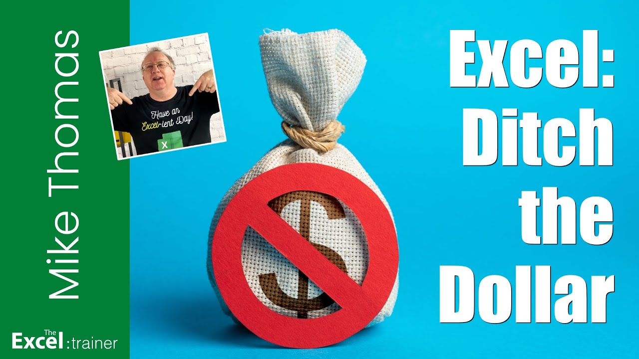 Excel 365: прекратите использовать $ в формулах! Попробуйте этот трюк.