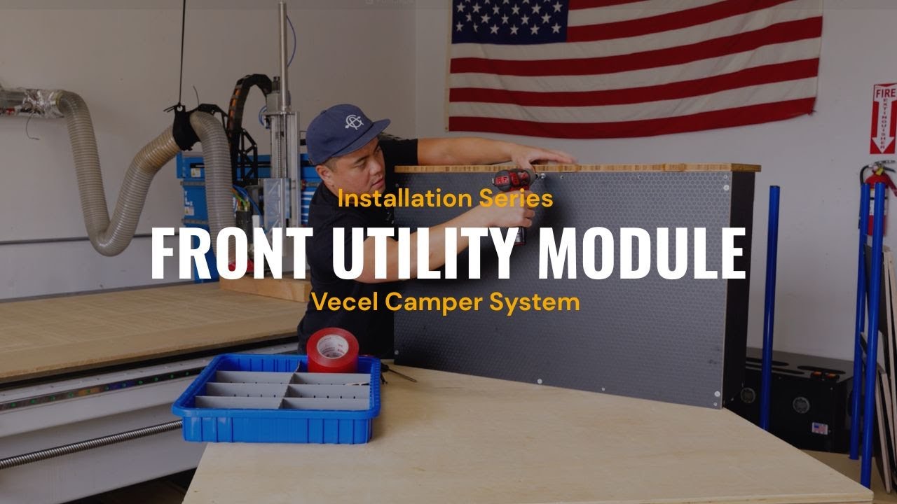 Vecel Outdoors Install Guide | Front Utility Module Installation