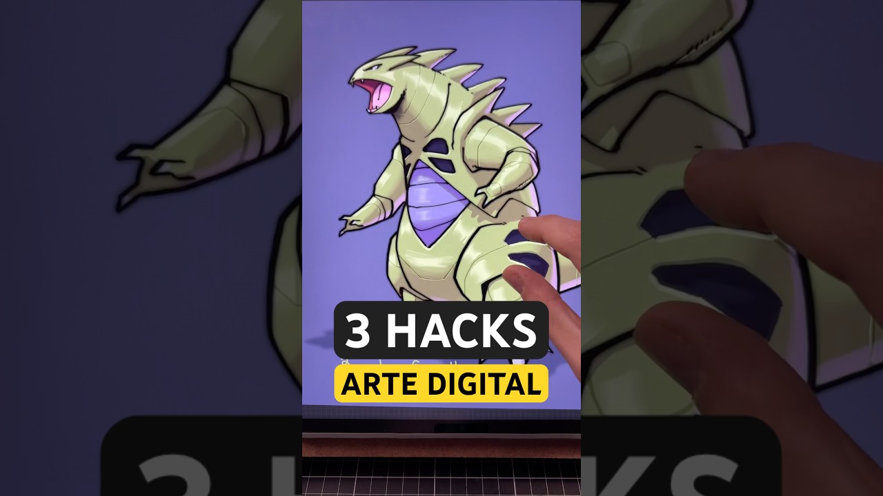 3 hacks pra melhorar a sua arte! 🎨 #desenho #artedigital #arte #ilustra&ccedil;&atilde;o #tutorialdedesenho