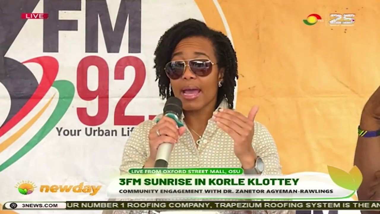 TV3Newday: Community Engagement With Dr. Zanetor Agyeman-Rawlings