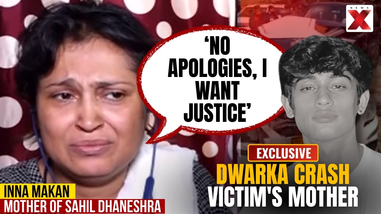 Sahil's Mother Exclusive: Apologies Meaningless, I want Justice | Dwarka Crash | Fight Continues