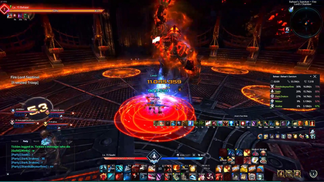Saabi | Lv. 70 Slayer PoV | Bahaar 14.8m dps