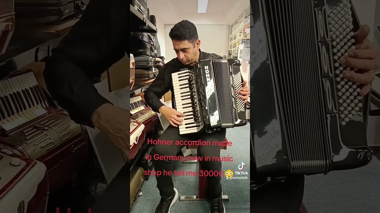 Accordion Hohner in Europe made in Germany 