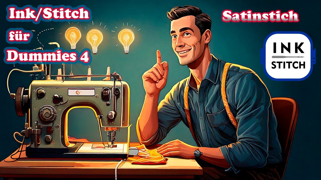 Ink/Stitch für Dummies 4 - Der Satinstich