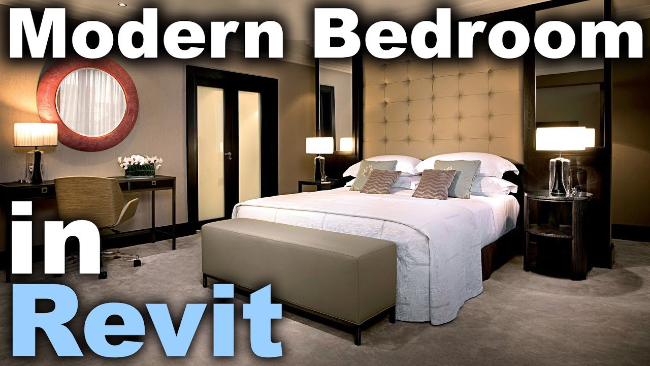 Modern Bedroom in Revit Tutorial (Interior Design in Revit)