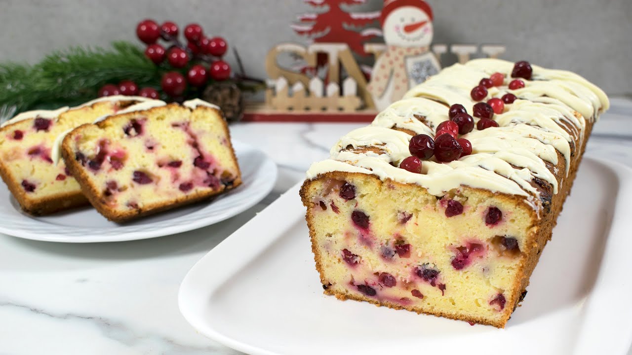 Kolač sa brusnicama i pomorandžom - za savršeno božićnje jutro 🎄