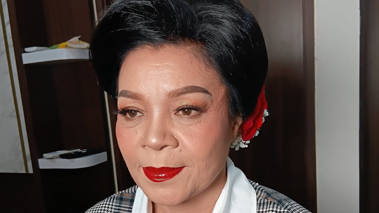 Tutorial Hairdo Mama Pengantin 