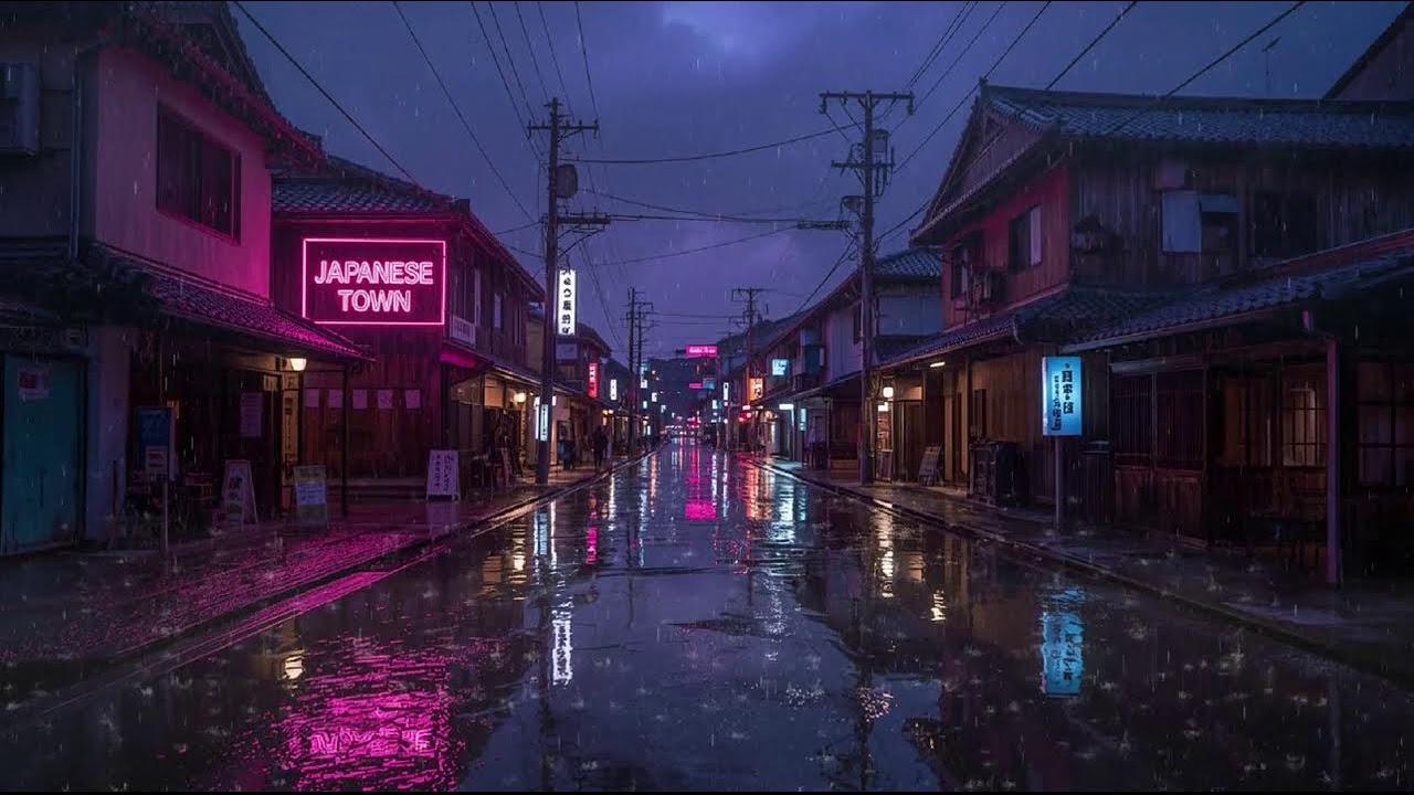 Night Rain Ambience 🌙 Lofi Beats for Focus, Relax & Quiet Moments #65