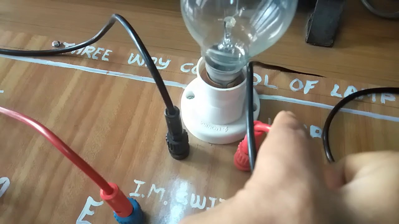 Three way control of Lamp