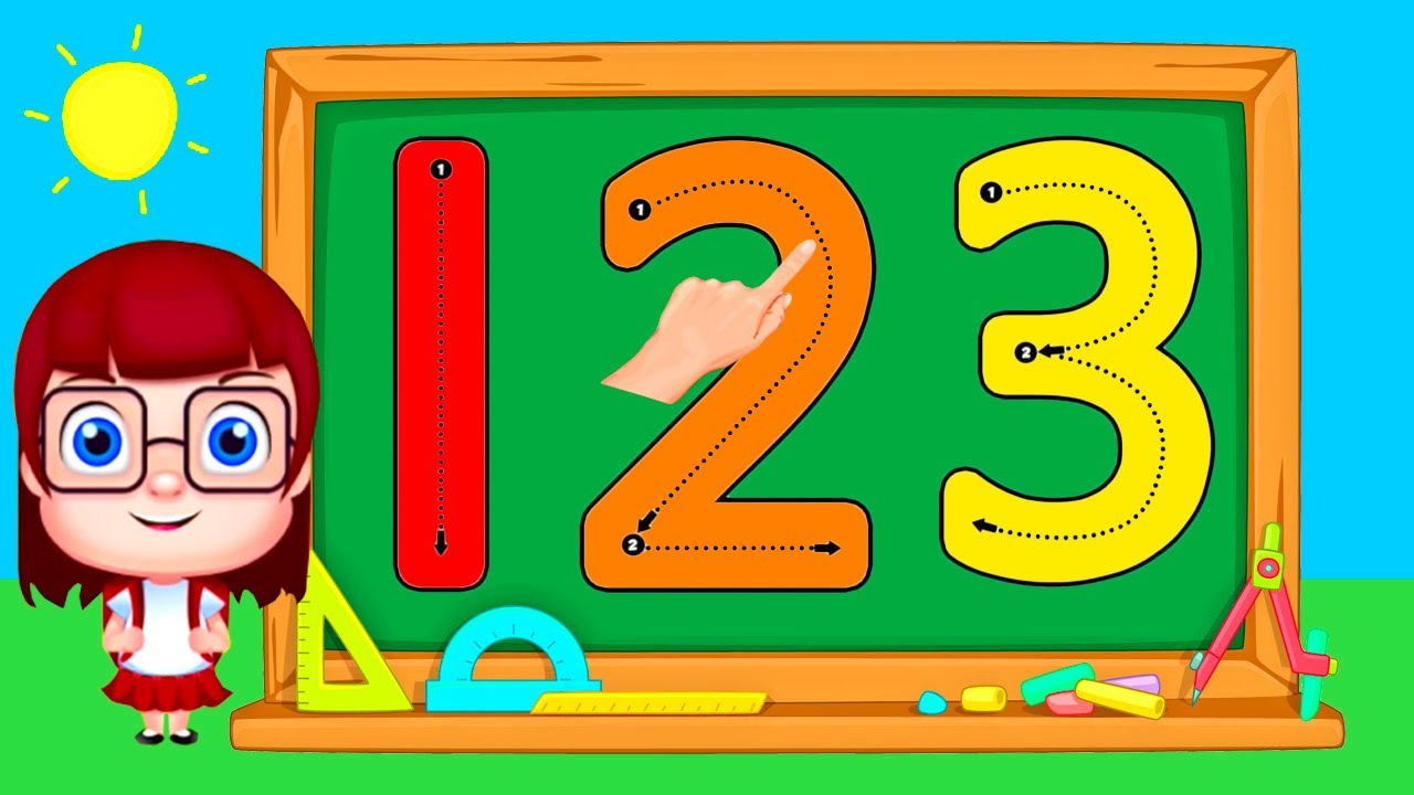 Juegos Educativos para Niños - Aprendiendo los Números del 1 al 20 - Videos infantiles