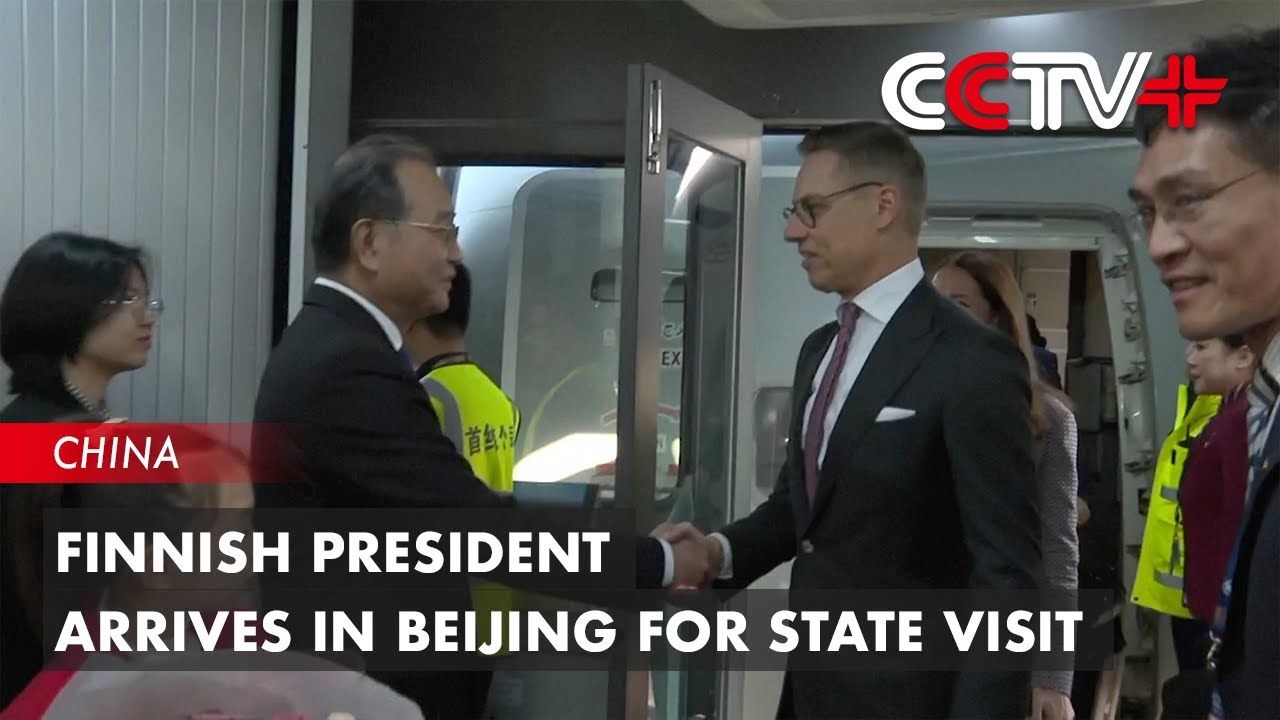 Finnish President Arrives in Beijing for State Visit