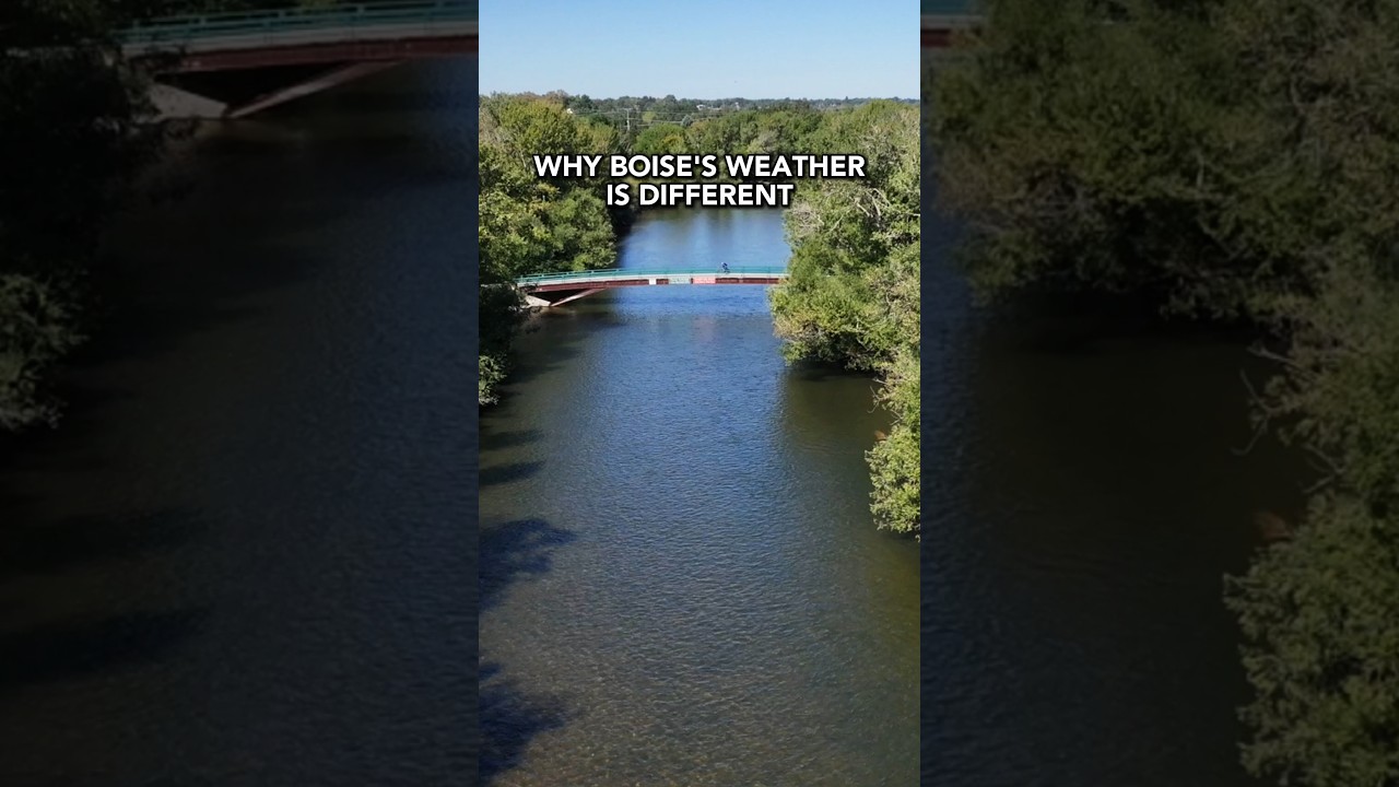 Почему погода в Бойсе, штат Айдахо, отличается