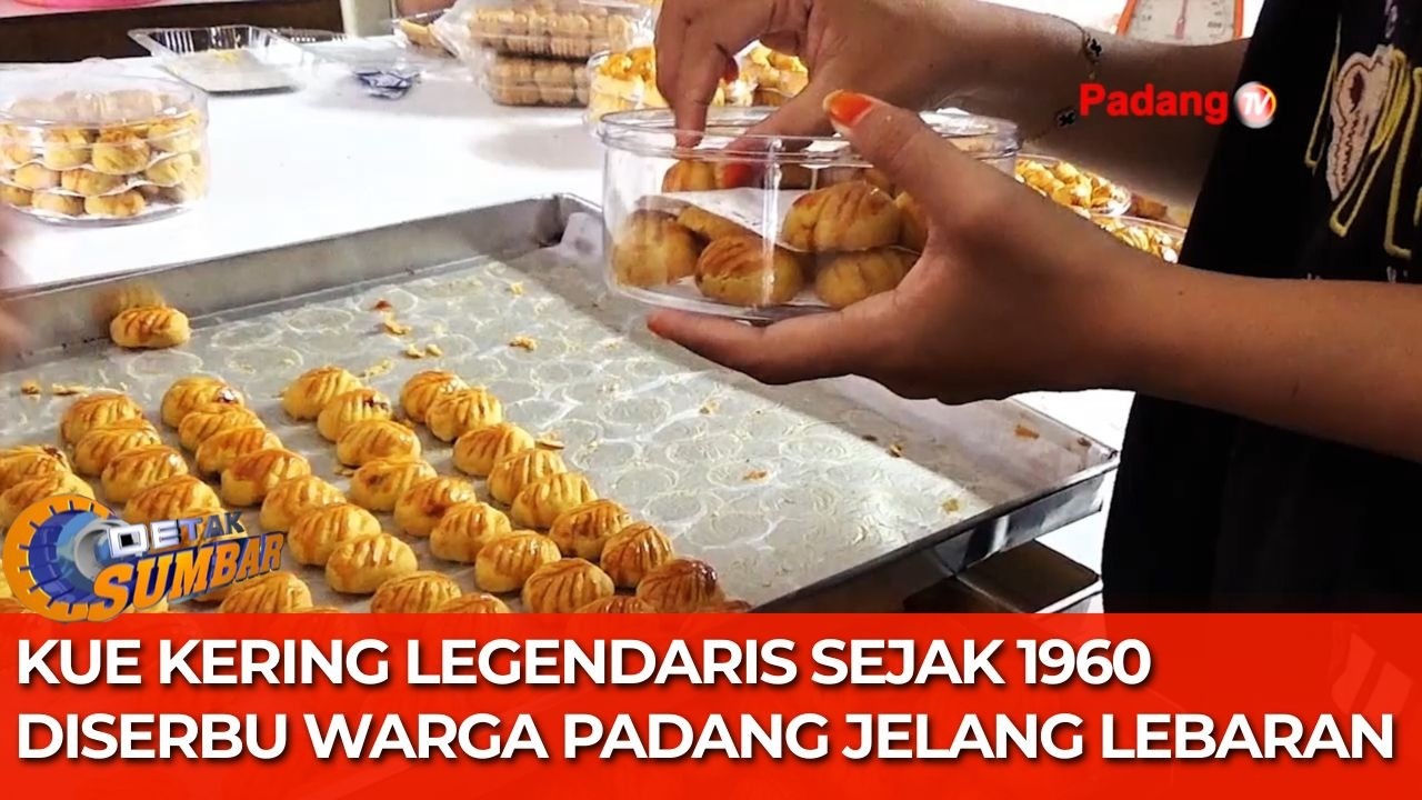 Kue Kering Legendaris Sejak 1960 Diserbu Warga Padang Jelang Lebaran