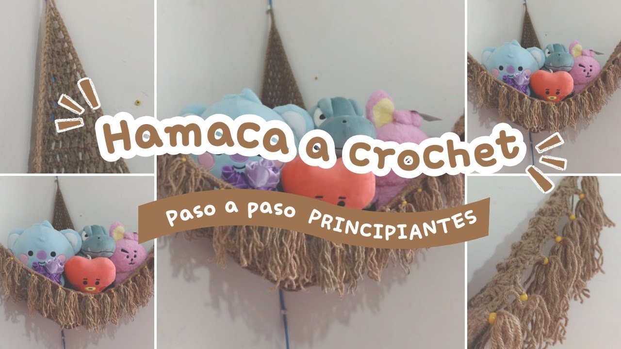 Hamaca a crochet | Paso a paso (Tutorial fácil para principiantes) ✨