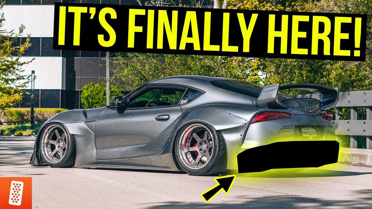 Building a StreetHunter WIDEBODY 2020 Toyota GR Supra - Waiting for this...