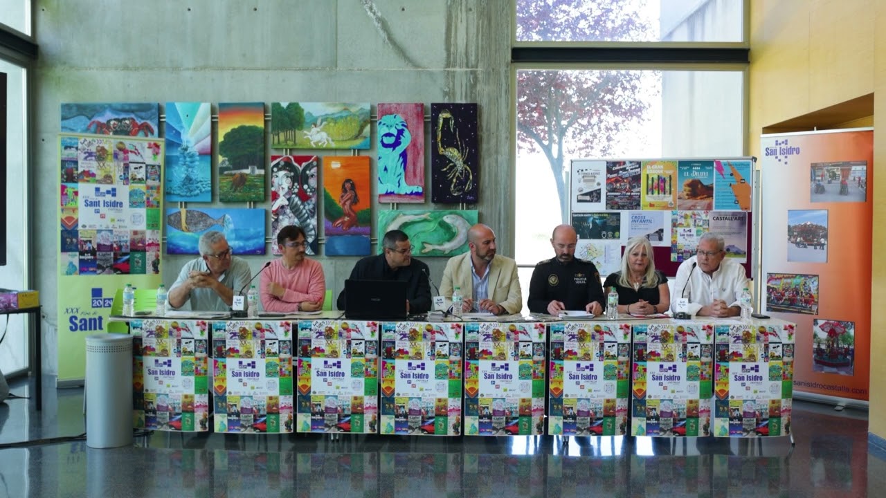 Presentación oficial XXX Feria de San Isidro Castalla