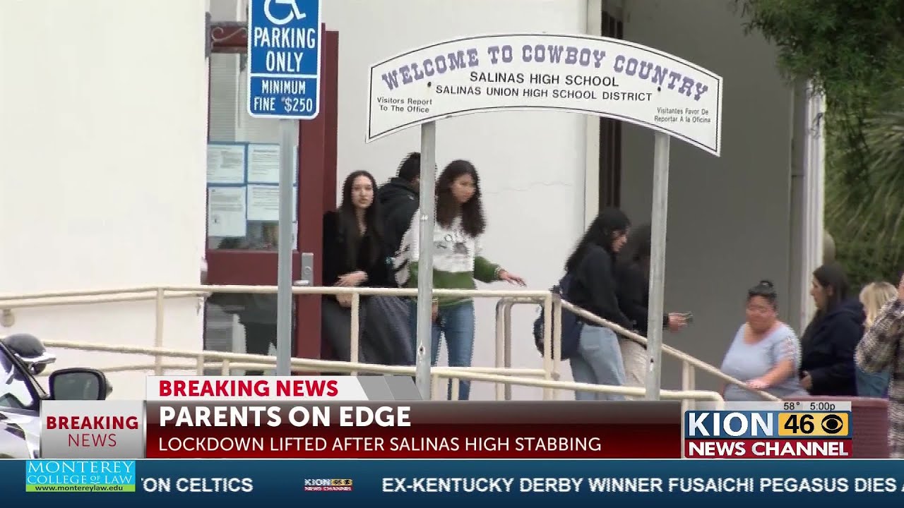 Parents on edge after Salinas High stabbing