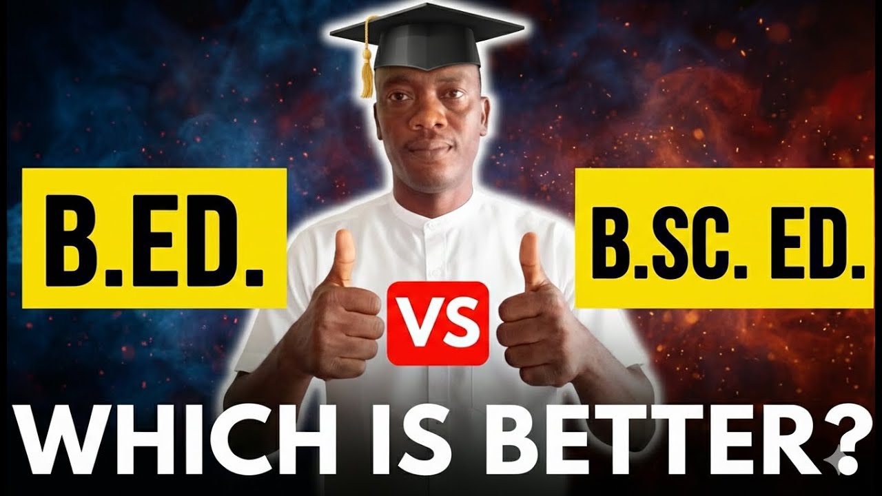 B.Ed vs B.Sc. Ed: Which Should I Study?