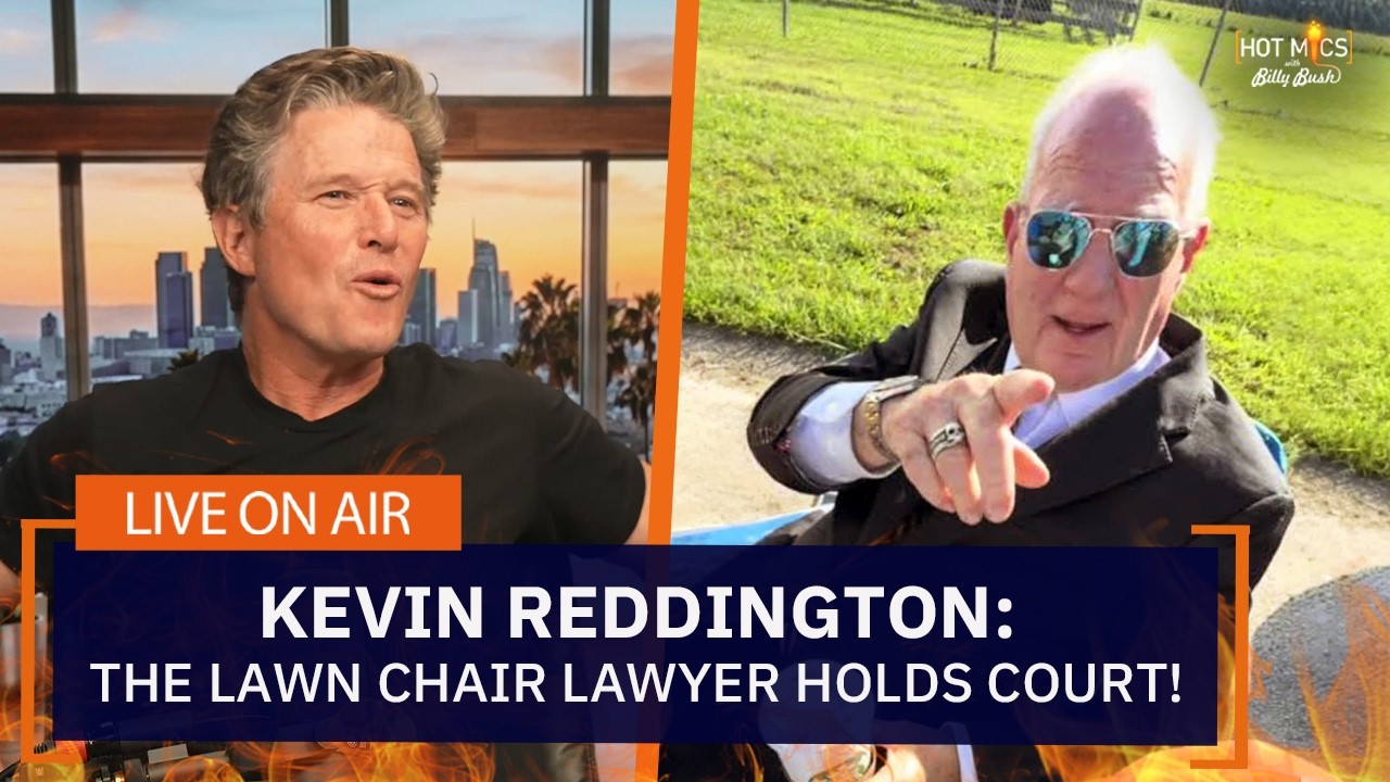Kevin  Reddington The Lawn Chair Lawyer Holds Court!