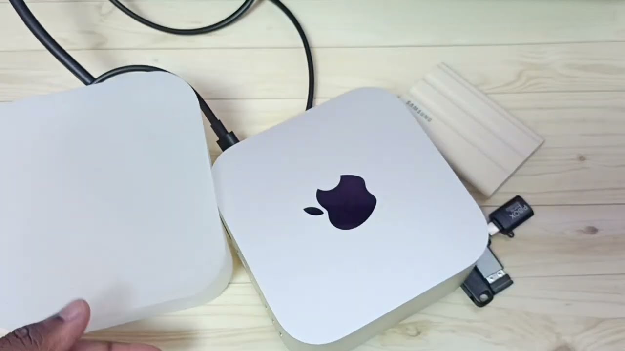 Mac Mini M4 | Как снять силиконовый чехол