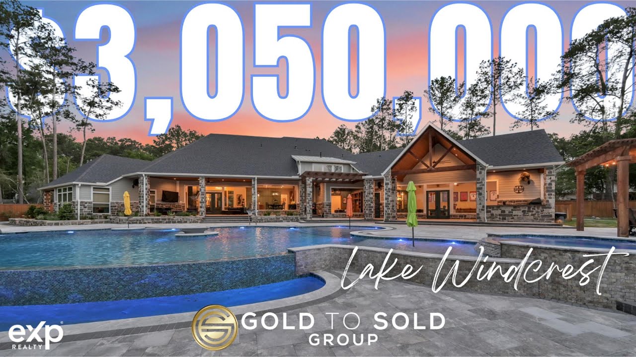 Tour This Luxury $3.05 MILLION DOLLAR Home in MAGNOLIA TEXAS | Houston Gold Standard Living