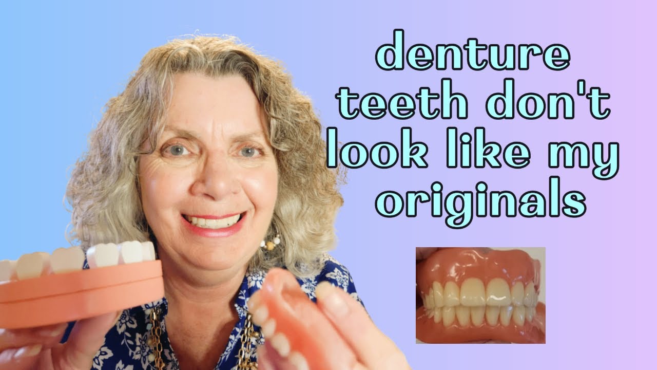 Too small, too big, wrong shape, why the denture teeth are so different from your original teeth