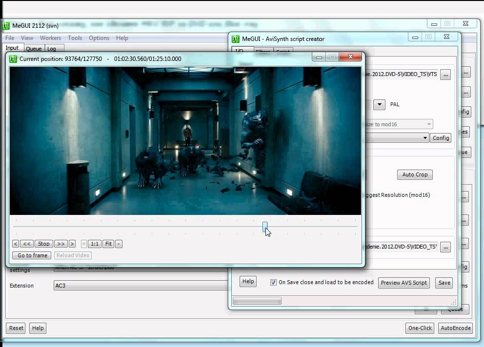 MeGUI x264 Encoding Tutorial [ RU ]