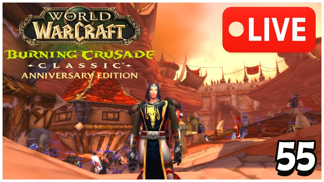 TBC Hype! First Time Leveling A Paladin In World Of Warcraft The Burning Crusade!