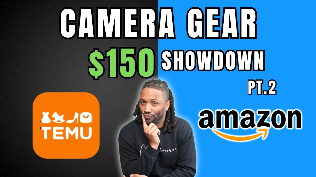 Amazon vs Temu Camera Gear Showdown Who Wins for $150?
