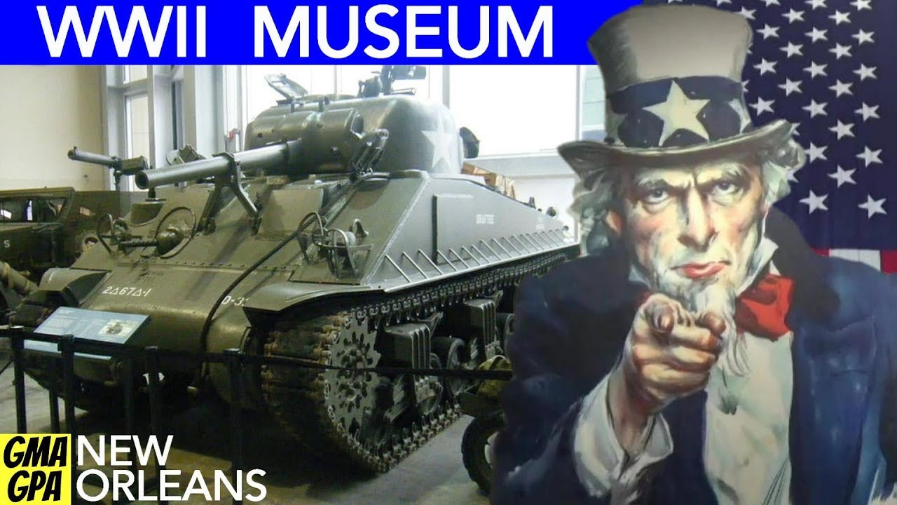 The National WWII Museum New Orleans: World War 2 Exhibits, Planes, & 4-D Beyond All Boundaries Film