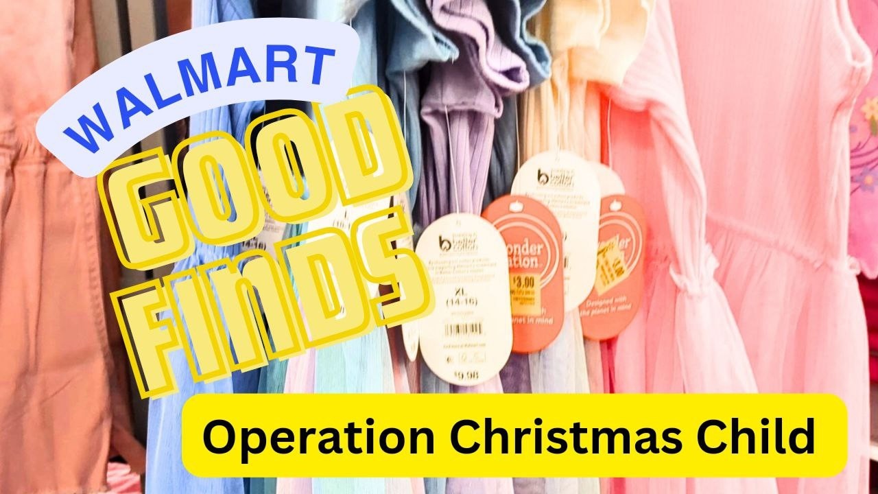 Walmart Clearance Shopping 🛒💙 Best Current Deals | Bargain Haul for Operation Christmas Child 2024