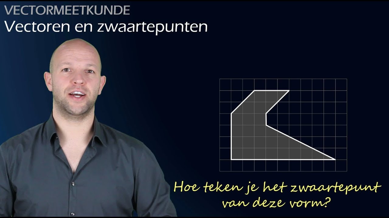 Vectoren en zwaartepunten - Vectormeetkunde (vwo B) - WiskundeAcademie