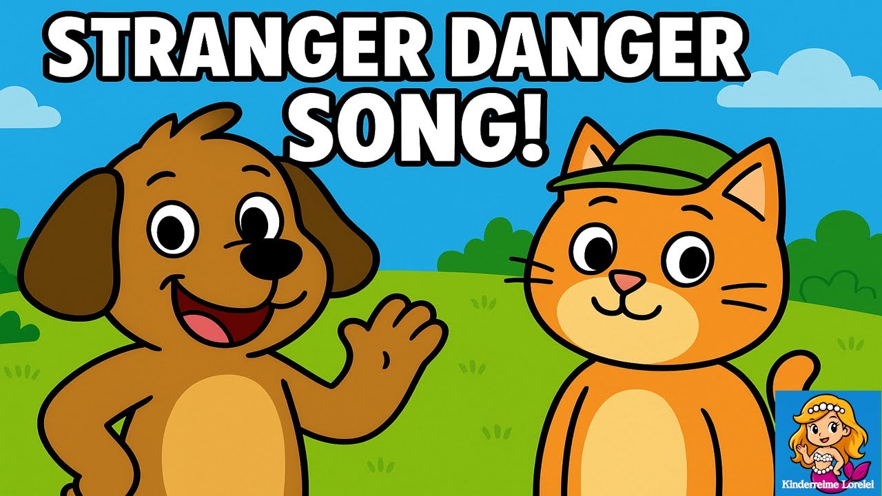 🚨 Toddler Stranger Danger Song | Harry the Dog’s Safety Song | Kids Learn Safety Rules