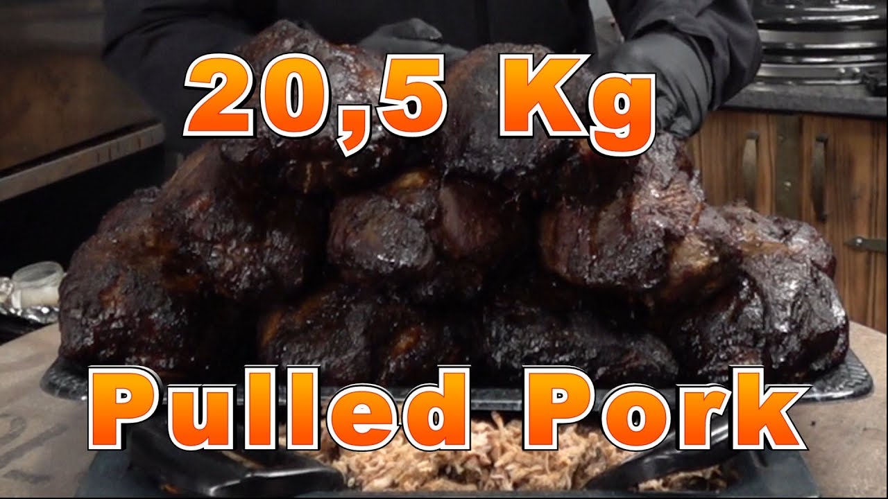20,5 Kg Pulled Pork mit O.F.A. von Klaus grillt | @Borniak Smoker | Grill & Chill / BBQ & Lifestyle
