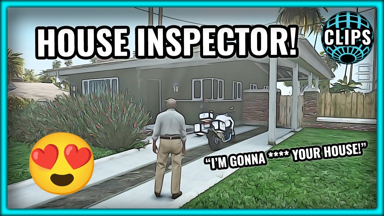 JAMES RANDAL IS THE HOUSE INSPECTOR! JAMES LOVES HOUSES!