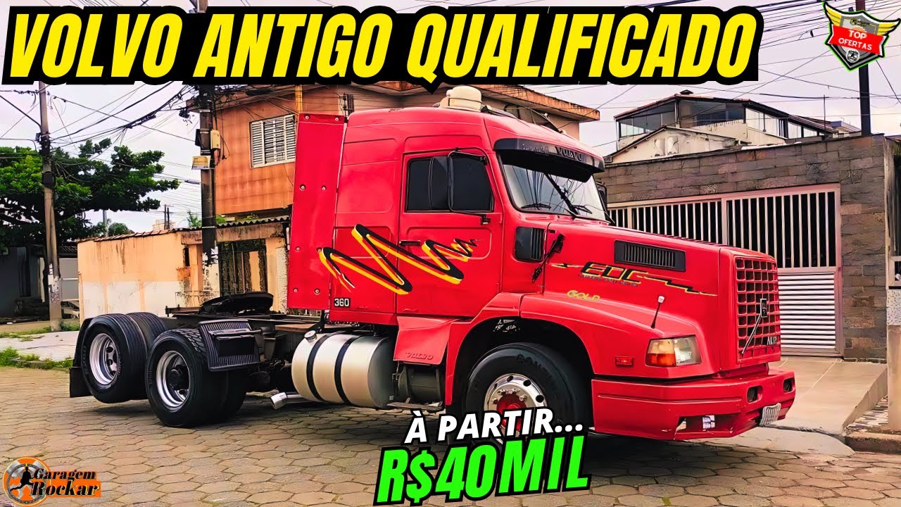 CAVALINHO VOLVO QUALIFICADO a VENDA BARATO NL10 NL12 EDC à PARTIR de 40 MIL #volvonl12barato