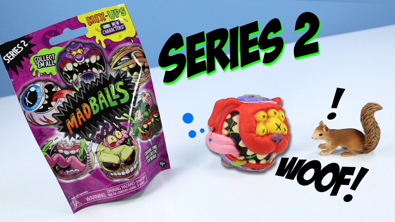 MadBalls Series 2 Blind Bag Review Mix-Ups and New Characters and Codes